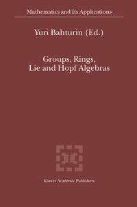 Vorderes Coverbild Groups, Rings, Lie and Hopf Algebras