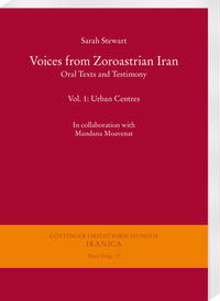 Vorderes Coverbild Voices from Zoroastrian Iran