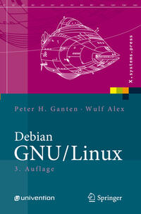 Vorderes Coverbild (hohe Qualität) Debian GNU/Linux