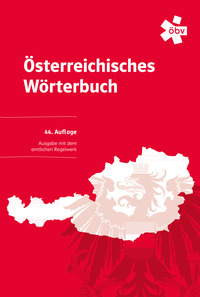 Vorderes Coverbild Österreichisches Wörterbuch 44. Auflage