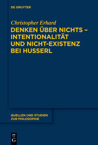 Vorderes Coverbild Denken über nichts - Intentionalität und Nicht-Existenz bei Husserl