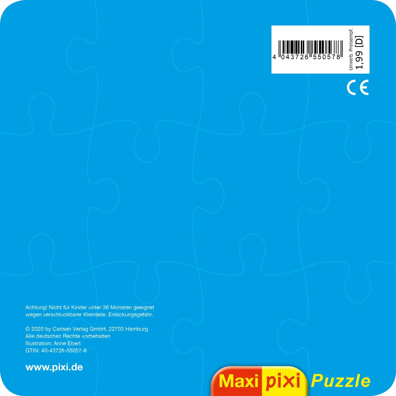 Rückseitencover Maxi Pixi: Maxi-Pixi-Puzzle: Reiterhof