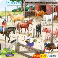 Vorderes Coverbild Maxi Pixi: Maxi-Pixi-Puzzle: Reiterhof