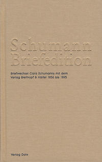 Vorderes Coverbild Schumann-Briefedition / Schumann-Briefedition III.9