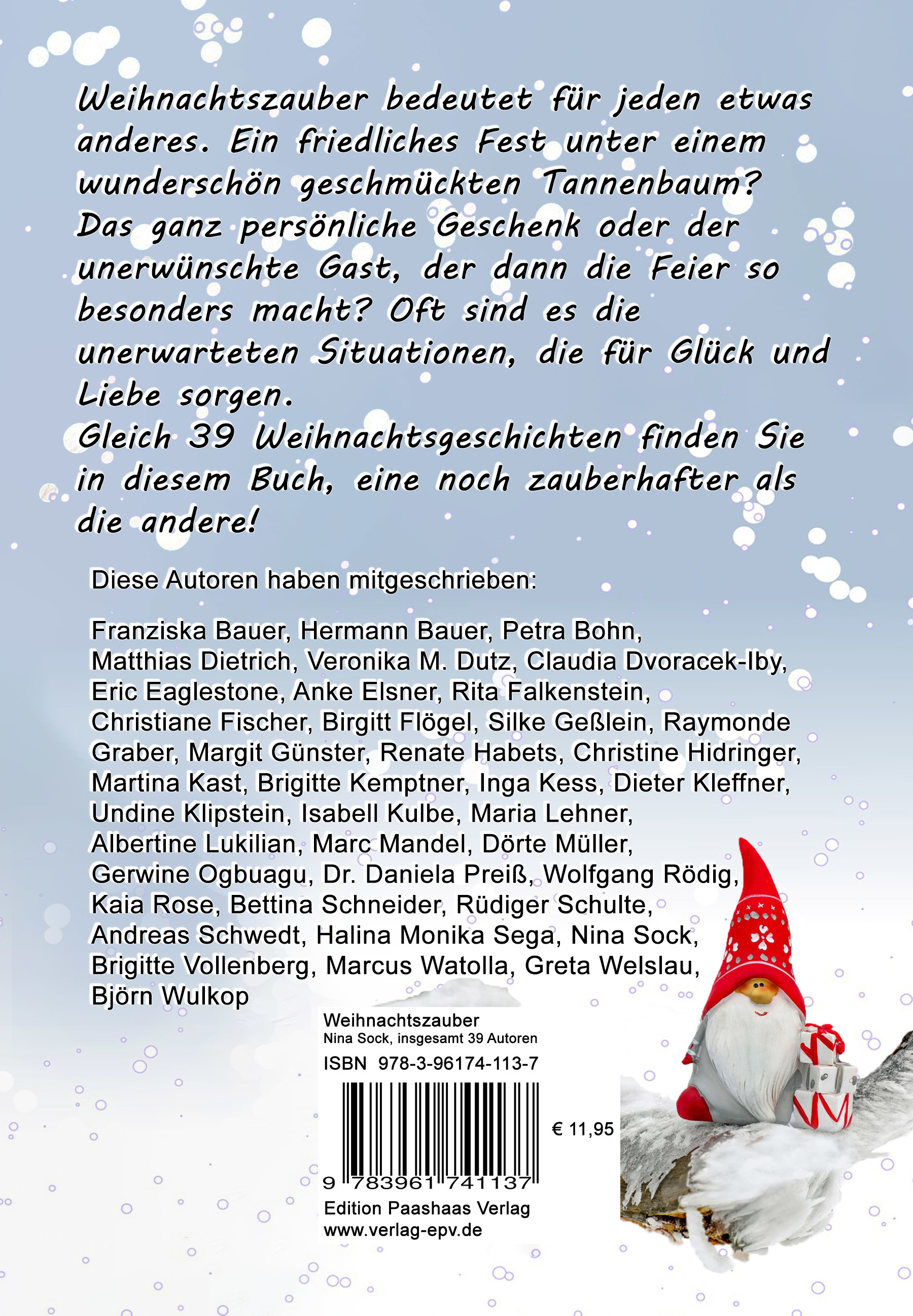 Rückseitencover Weihnachtszauber