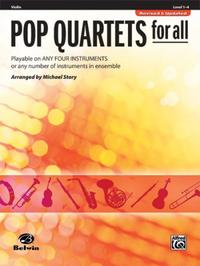 Vorderes Coverbild Pop Quartets for All - Violin