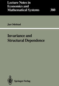 Vorderes Coverbild Invariance and Structural Dependence