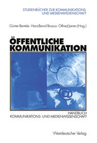 Vorderes Coverbild Öffentliche Kommunikation