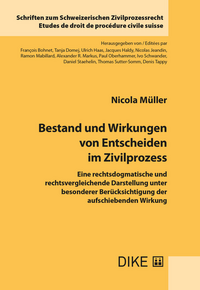 Vorderes Coverbild Bestand und Wirkungen von Entscheiden im Zivilprozess