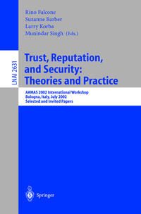 Vorderes Coverbild Trust, Reputation, and Security: Theories and Practice