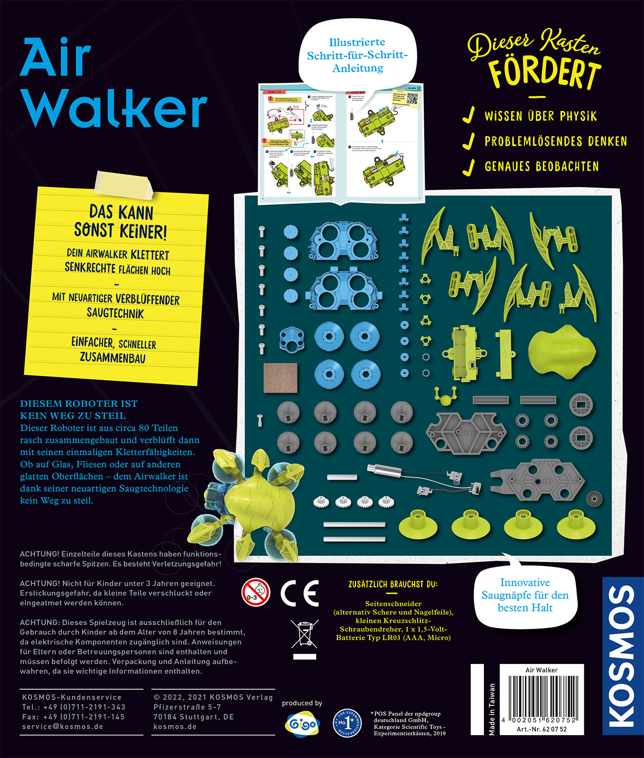 Rückseitencover Airwalker