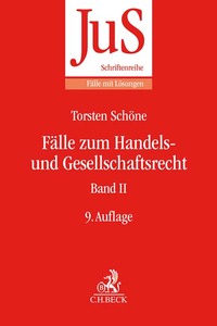 Vorderes Coverbild Fälle zum Handels- und Gesellschaftsrecht Band II