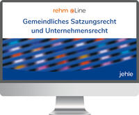 Vorderes Coverbild Gemeindl. Satzungsrecht und Unternehmensrecht online