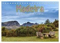 Vorderes Coverbild Madeira, die Insel im Atlantik (Tischkalender 2025 DIN A5 quer), CALVENDO Monatskalender