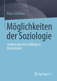 Vorderes Coverbild Möglichkeiten der Soziologie