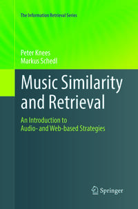 Vorderes Coverbild Music Similarity and Retrieval
