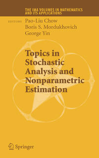 Vorderes Coverbild Topics in Stochastic Analysis and Nonparametric Estimation