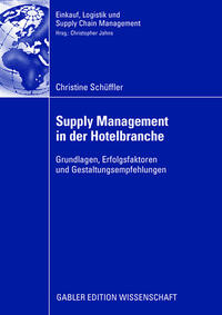 Vorderes Coverbild Supply Management in der Hotelbranche
