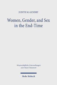 Vorderes Coverbild Women, Gender, and Sex in the End-Time