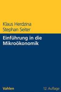 Vorderes Coverbild Einführung in die Mikroökonomik