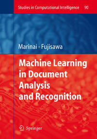 Vorderes Coverbild Machine Learning in Document Analysis and Recognition
