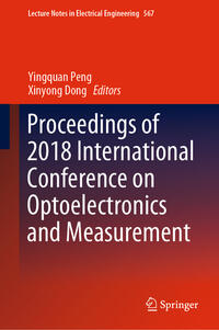Vorderes Coverbild Proceedings of 2018 International Conference on Optoelectronics and Measurement