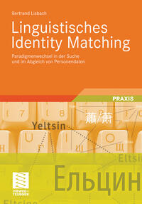 Vorderes Coverbild Linguistisches Identity Matching
