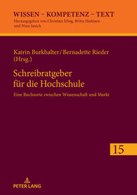 Vorderes Coverbild Schreibratgeber für die Hochschule
