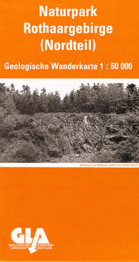 Vorderes Coverbild Geologische Wanderkarte des Naturparks Rothaargebirge (Nordteil)