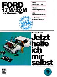 Vorderes Coverbild Ford 17M / 20M ab August '67