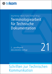 Vorderes Coverbild Terminologiearbeit für Technische Dokumentation