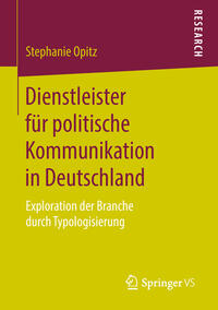 Vorderes Coverbild Dienstleister für politische Kommunikation in Deutschland