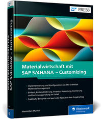 Vorderes Coverbild Materialwirtschaft mit SAP S/4HANA – Customizing