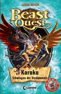 Vorderes Coverbild Beast Quest (Band 51) - Karaka, Schwingen der Verdammnis