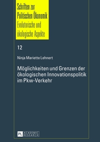 Vorderes Coverbild Möglichkeiten und Grenzen der ökologischen Innovationspolitik im Pkw-Verkehr