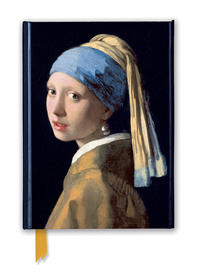 Vorderes Coverbild Premium Notizbuch DIN A5: Johannes Vermeer, Das Mädchen mit dem Perlenohrring