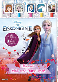 Vorderes Coverbild Disney Die Eiskönigin 2: Mein großer Mal- und Rätselspaß