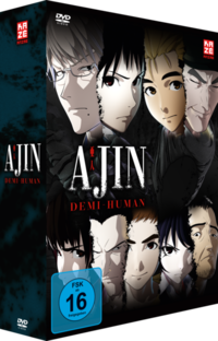 Vorderes Coverbild Ajin - Demi-Human - TV-Serie - DVD-Gesamtausgabe (Staffel 1 und 2)