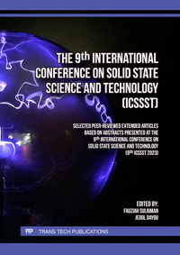 Vorderes Coverbild The 9th International Conference on Solid State Science and Technology (ICSSST)