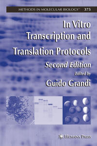 Vorderes Coverbild In Vitro Transcription and Translation Protocols