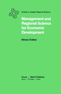 Vorderes Coverbild Management and Regional Science for Economic Development