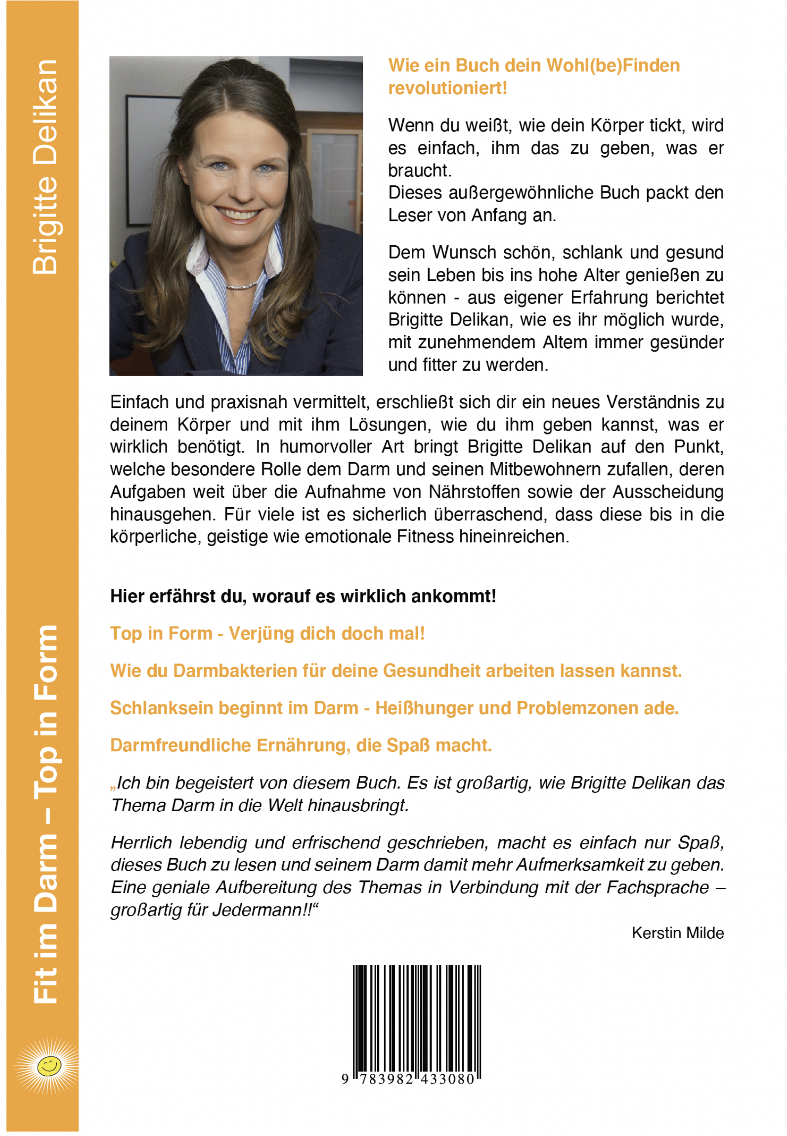 Rückseitencover Fit im Darm – Top in Form
