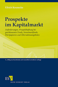 Vorderes Coverbild Prospekte im Kapitalmarkt