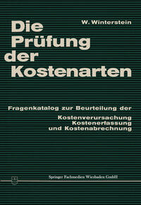 Vorderes Coverbild Die Prüfung der Kostenarten
