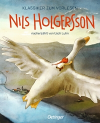 Vorderes Coverbild Klassiker zum Vorlesen. Nils Holgersson
