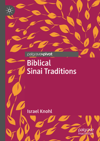 Vorderes Coverbild Biblical Sinai traditions