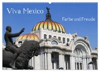 Vorderes Coverbild Viva Mexiko - Farben und Freude (Wandkalender 2025 DIN A2 quer), CALVENDO Monatskalender