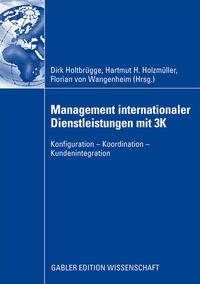 Vorderes Coverbild Management internationaler Dienstleistungen mit 3K