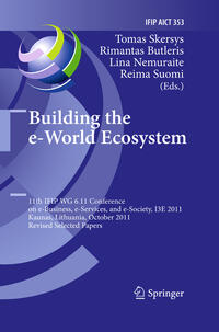 Vorderes Coverbild Building the e-World Ecosystem