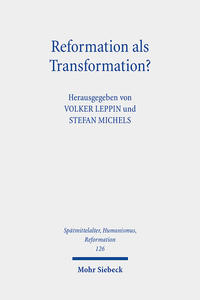 Vorderes Coverbild Reformation als Transformation?